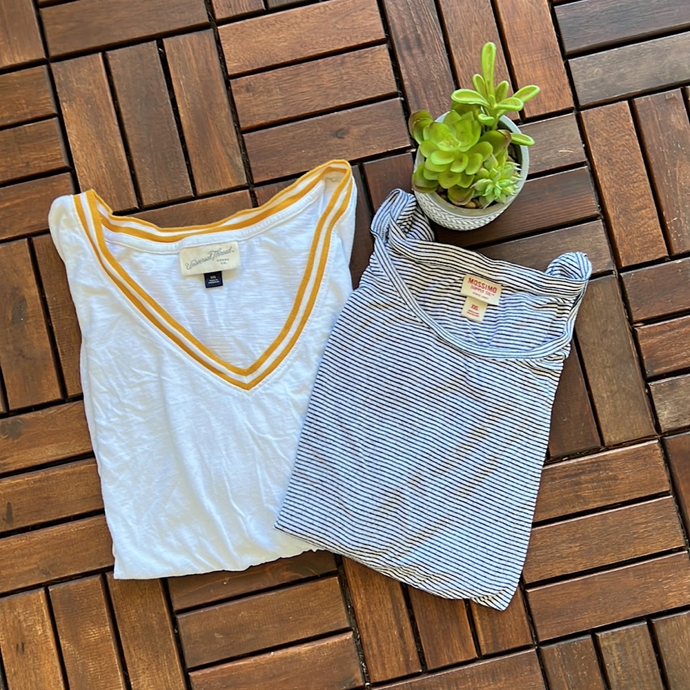 ✨GUC✨2 Womens Knot-Front XXL Tops - Universal Thread & Mossimo